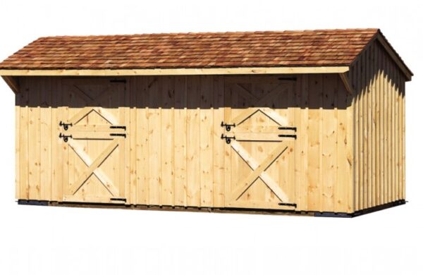 10x24-Horse-Barn-with-Cedar-Roof