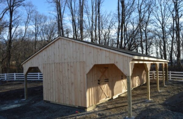 lean to barn