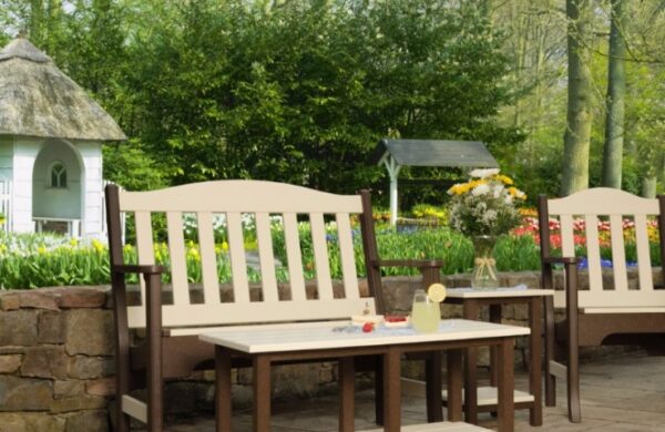outdoor bench