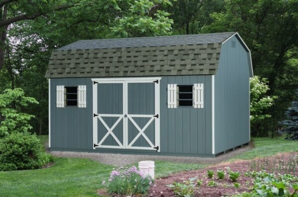Backyard dutch shed