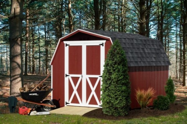 Backyard mini barn