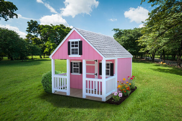 A-frame Style Playhouse Pink