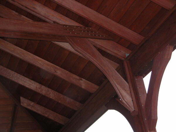 Traditional Wood Pavilion 20x40 - Image 3