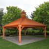Grand Estate Wood Pavilion 24×24